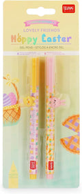 LEGAMI - Set di 2 Penne Gel Lovely Friends - Hoppy Easter