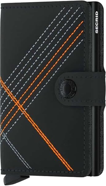 Secrid Miniwallet Stitch Linea Orange