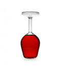 UPSIDE DOWN WINE GLASS