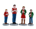LEMAX CAROLING FAMILY, SET OF 4 62614-AA