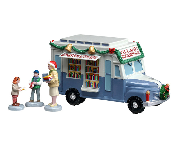 LEMAX BOOKMOBILE, SET OF 4 63819-AA