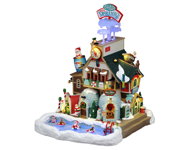 SANTA'S HOT SPRINGS OASIS, WITH 4.5V ADAPTOR 65522-EU