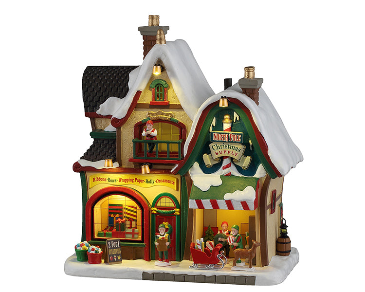 NORTH POLE CHRISTMAS SUPPLY, B/O (4.5V) 65529-AA