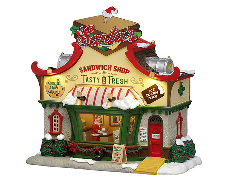 SANTA'S SANDWICH SHOP, B/O (4.5V) 65570-SQ
