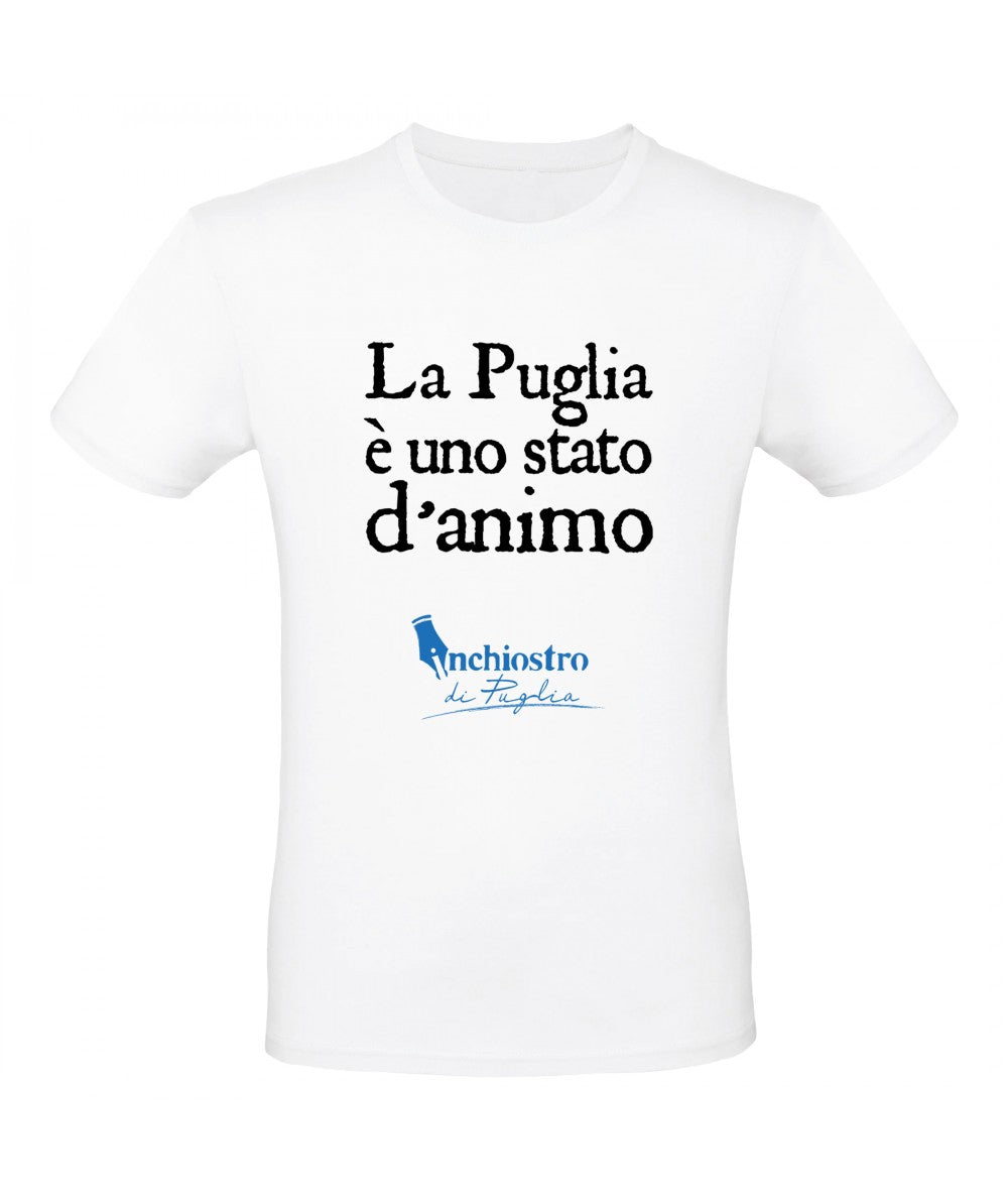 T-Shirt La Puglia è uno stato d'animo Bianco XS