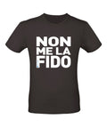 T-Shirt Non me la fido nero S