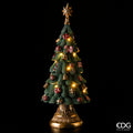 EDG - ALBERO NATALE POLY C/LUCI+MUS.H60