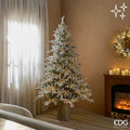 EDG Pino a Cortina Innevato con 2.500 MiniLED, H210 × D148 cm