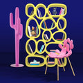 QEEBOO - Koibuchi Bookcase Mustard P184