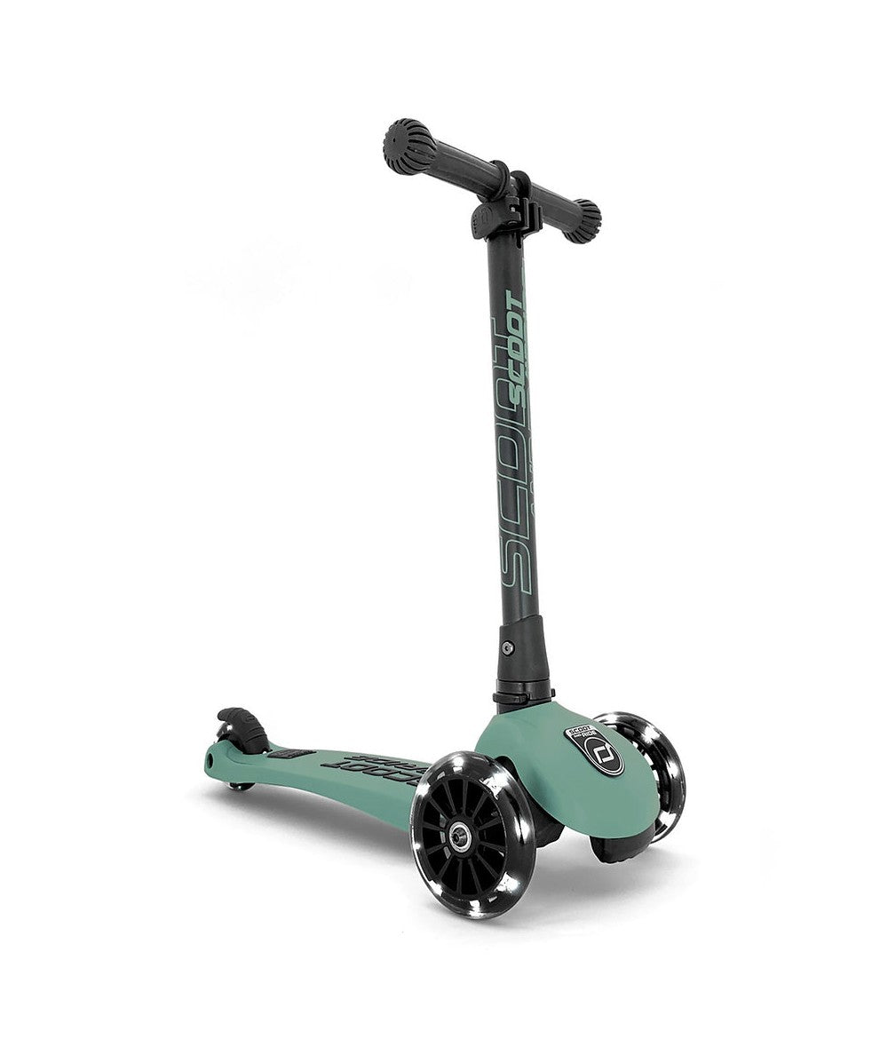 Highwaykick 3 Led - Monopattino Verde Foresta - forest