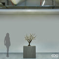 EDG Melo Fiorito con 360 LED, H120 cm, Base D30