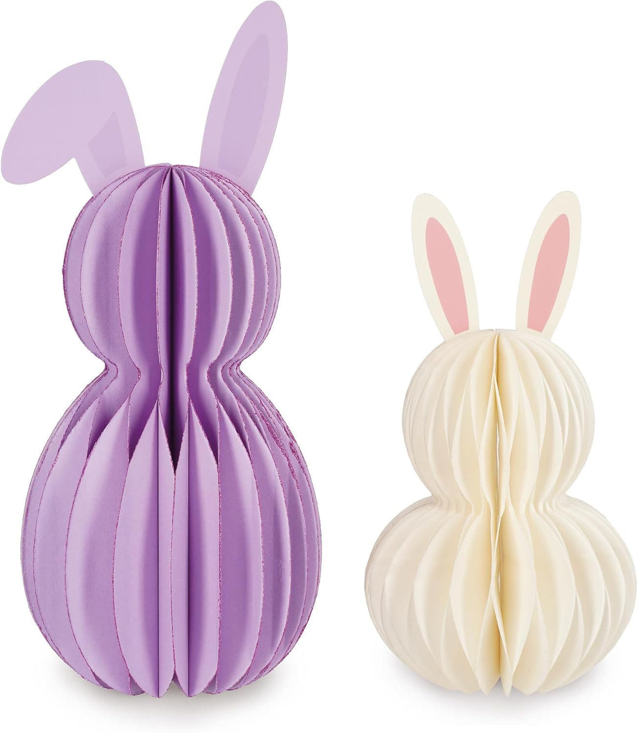 LEGAMI - Set di 2 Coniglietti Pieghevoli in Carta - Hoppy Easter