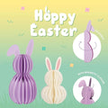 LEGAMI - Set di 2 Coniglietti Pieghevoli in Carta - Hoppy Easter