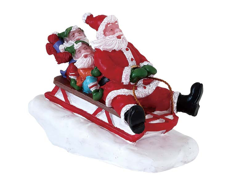 SLEDDING WITH SANTA 72549-AA