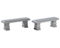 PLAZA BENCH, SET OF 2 74236-AA