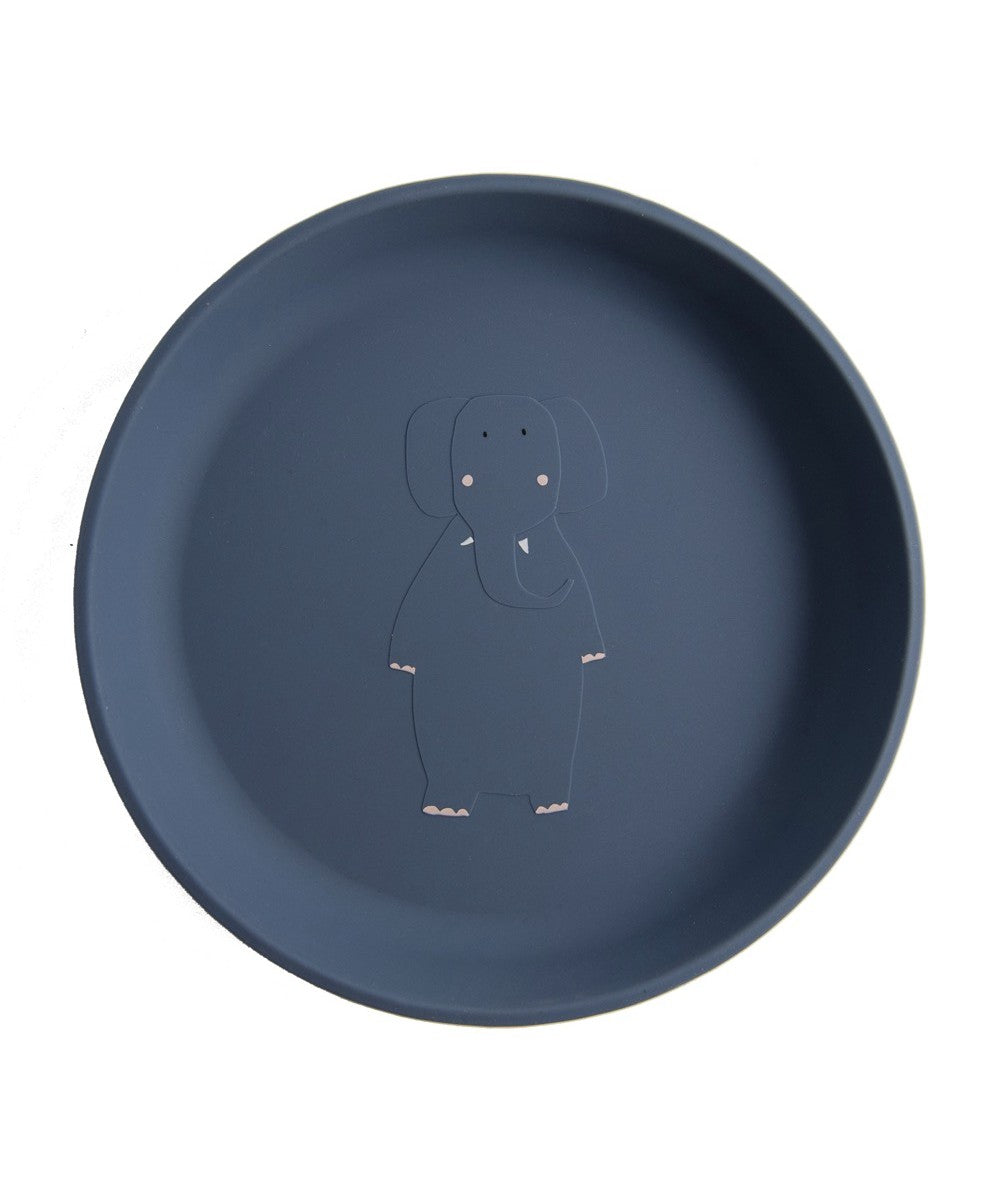 Silicone plate - Mrs. Elephant