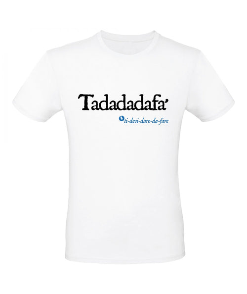 T-Shirt Tadadadafà bianco XS