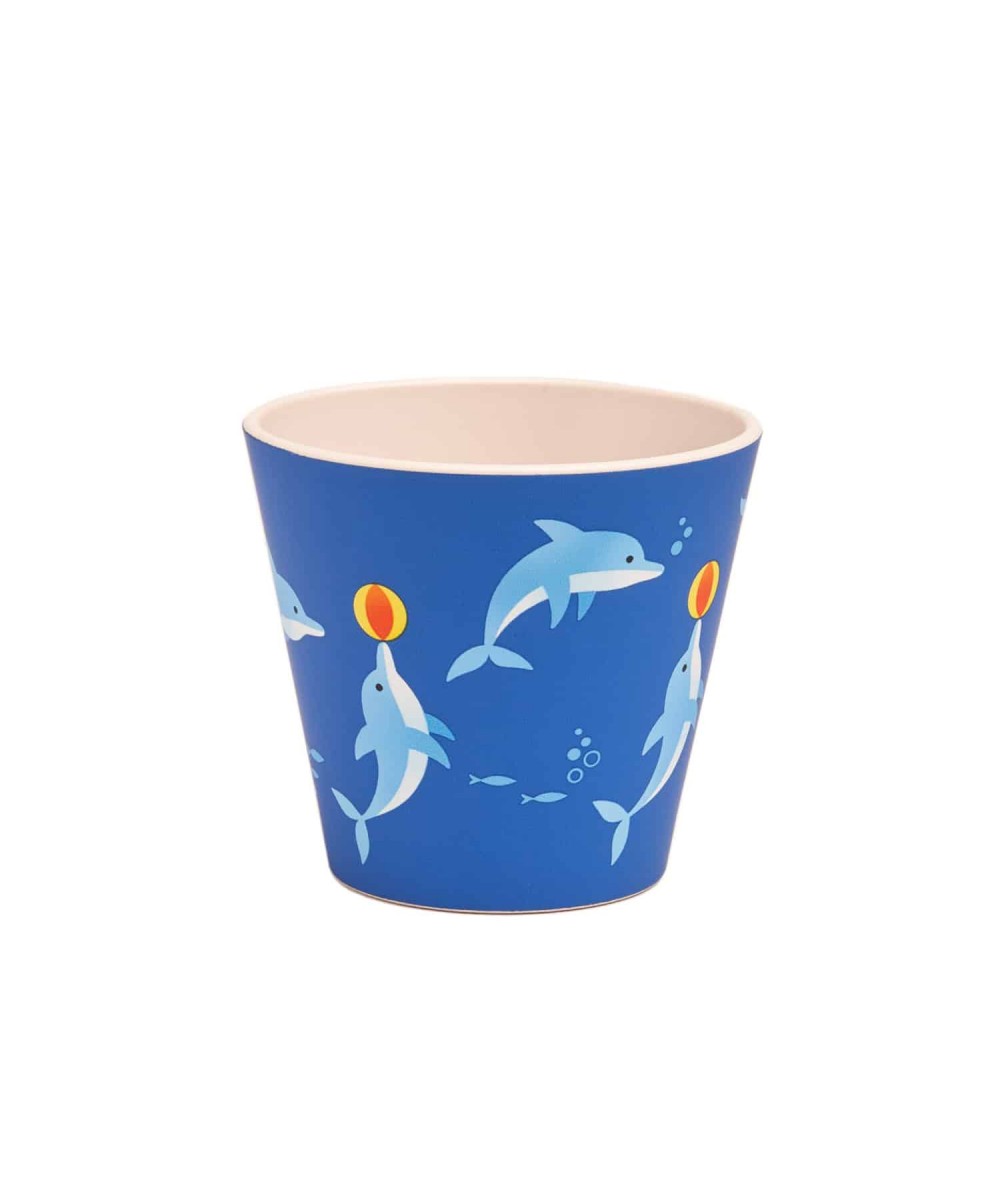 TAZZA IN PET 90 ML DELFINO