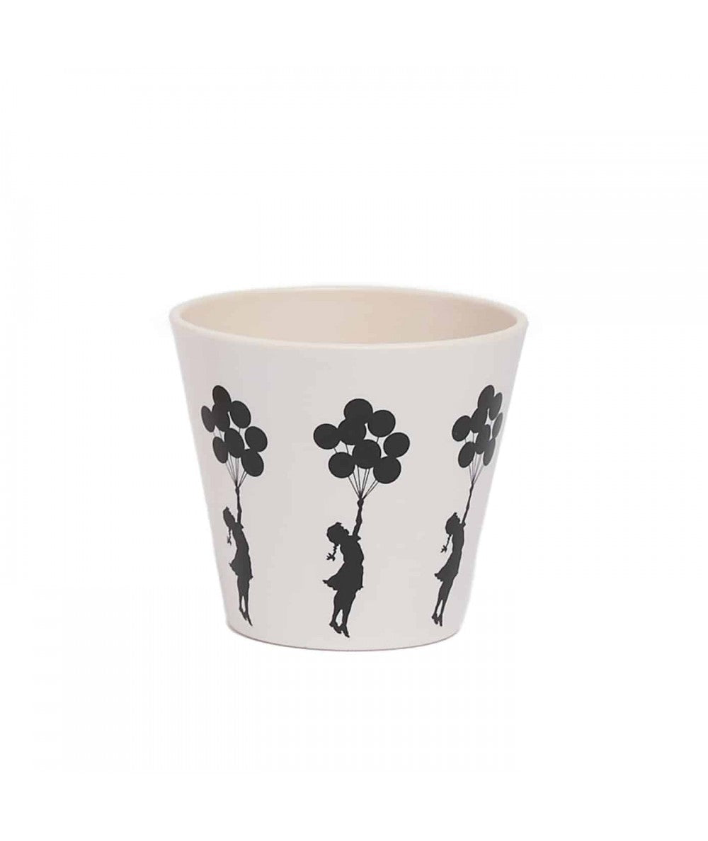 TAZZA IN PET 90 ML FLYING BALLOONS GIRL