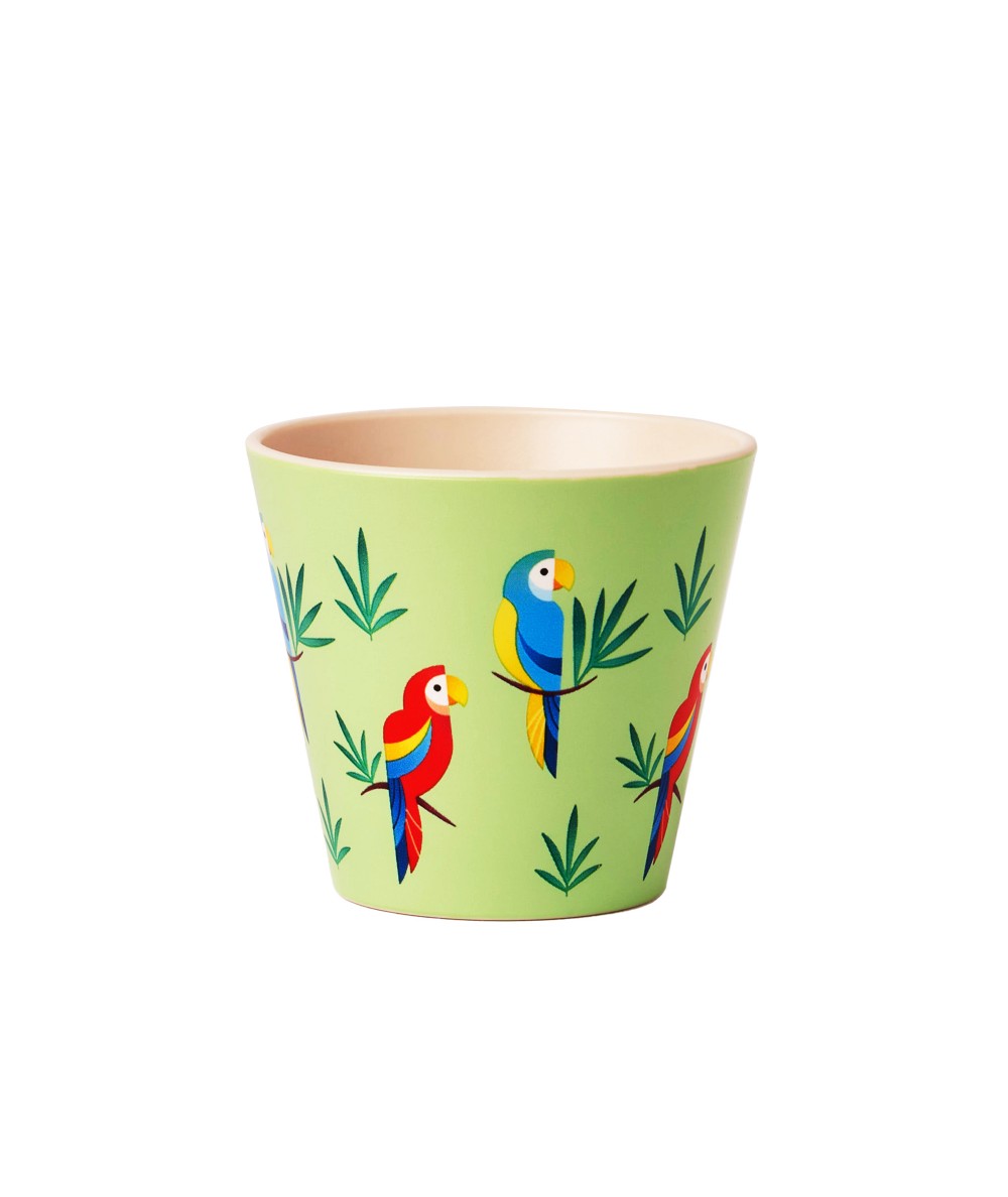TAZZA IN PET 90 ML PAPPAGALLO