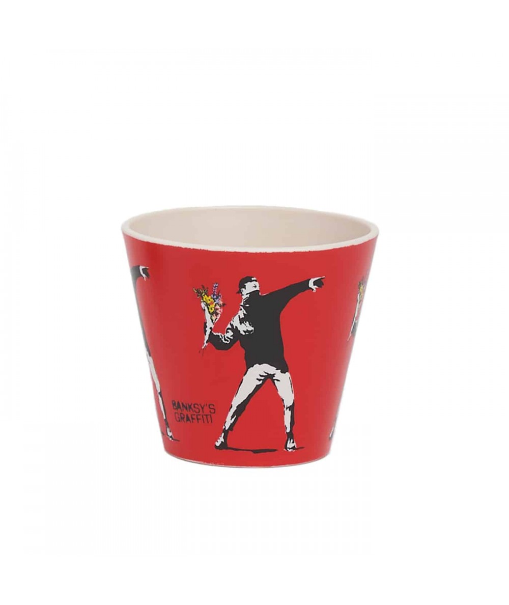TAZZA IN PET 90 ML THE FLOWER THROWER