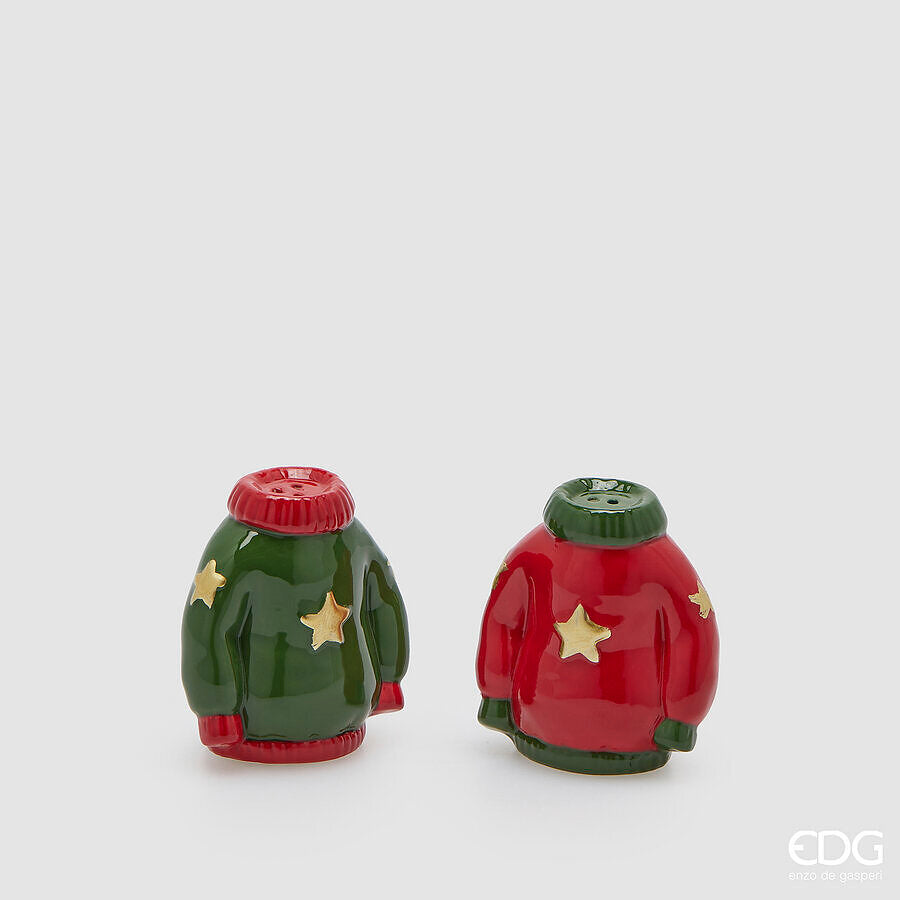 EDG Set sale e pepe Maglione, 2 pezzi, H 7 cm