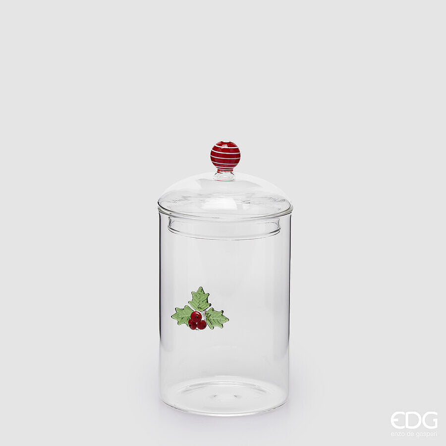 EDG - CONTENITORE AGRIFOGLIO CILINDRO H.19,5 D.10