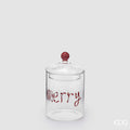 EDG - CONTENITORE MERRY CHRISTMAS CILINDRO H.
16,5 D.10
