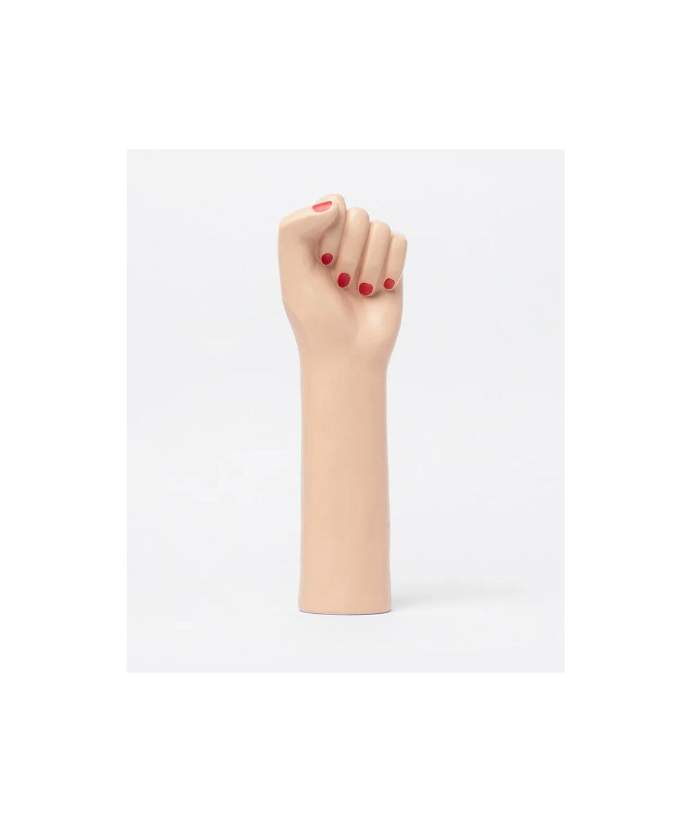VASE GIRL POWER BIG BROWN