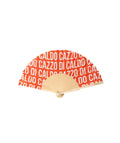 Ventaglio "Cazzo di caldo" red pattern