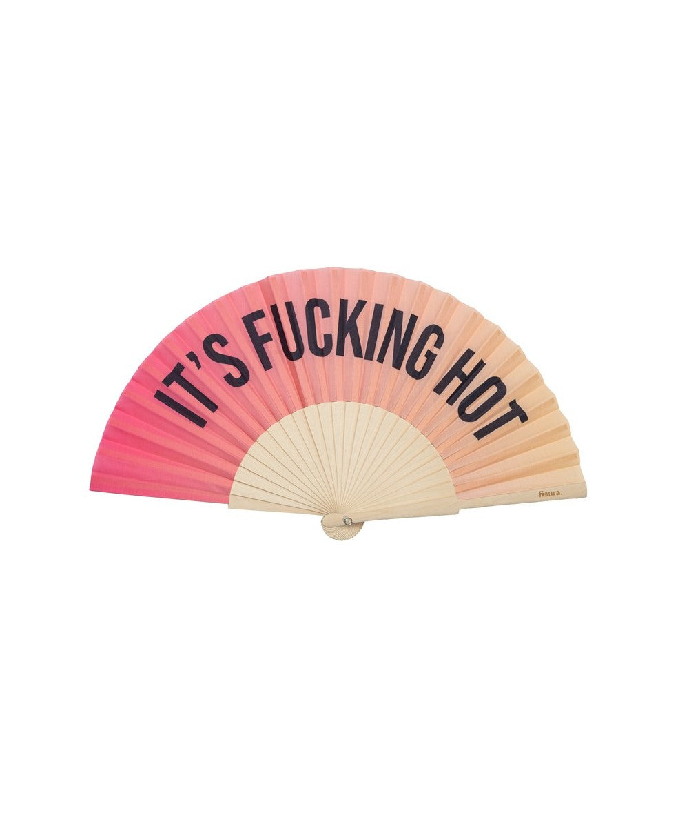Ventaglio "It's fucking hot" sunset gradient