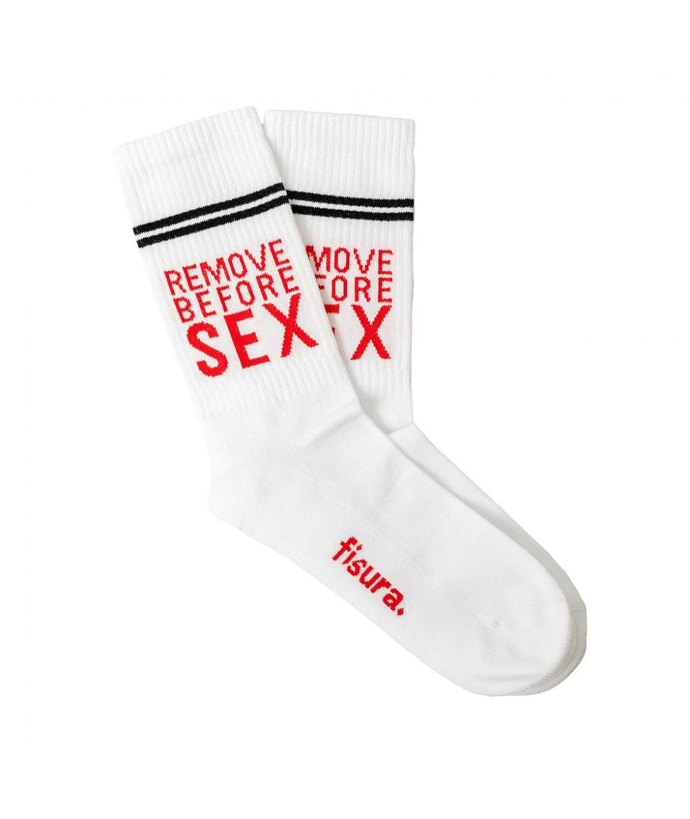 Calzini "Remove before sex"