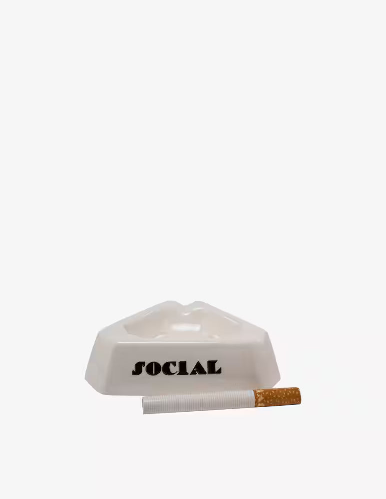 SELETTI - CENTROTAVOLA IN PORCELLANA SOCIAL SMOKER-DIESEL LIVING