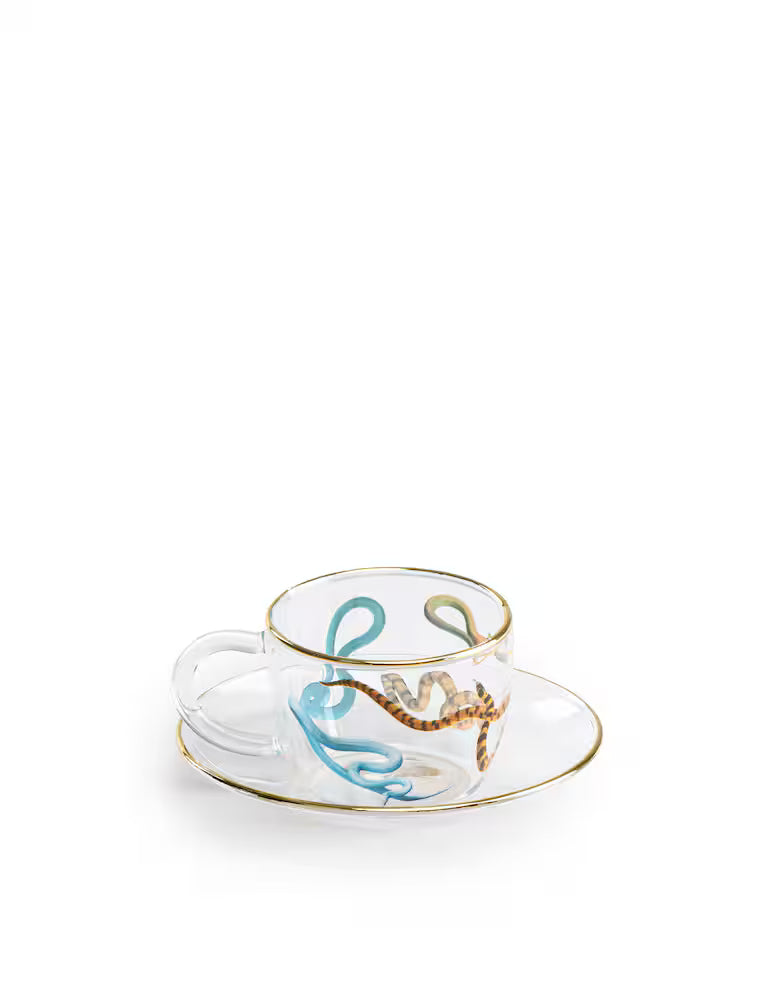 Set Caffè Snakes | Seletti × TOILETPAPER – Vetro Borosilicato