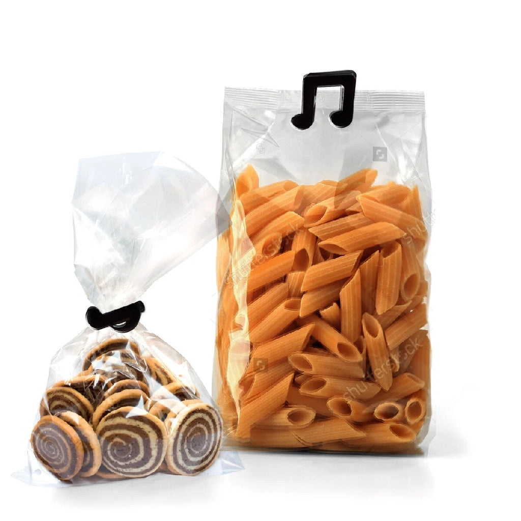 LEGAMI - SET 6 CLIP CHIUDI PACCO - NOTE MUSICALI
