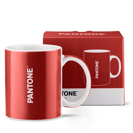 Pantone Tazza Mug Porcellana 350 ml Barn Red