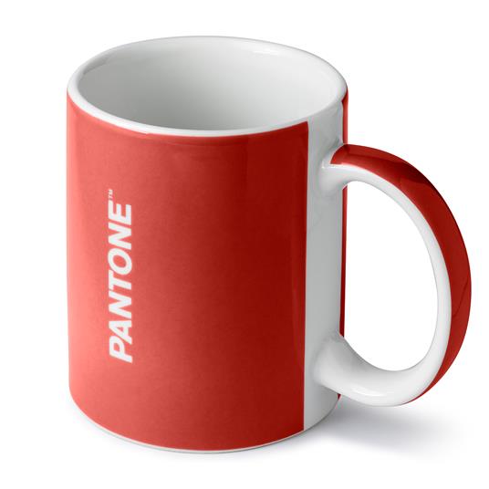 Pantone Tazza Mug Porcellana 350 ml Barn Red