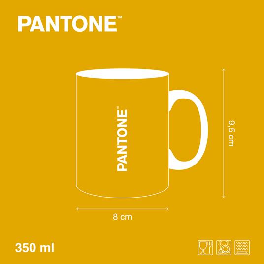 Pantone Tazza Mug Porcellana 350 ml Symphonic Yellow