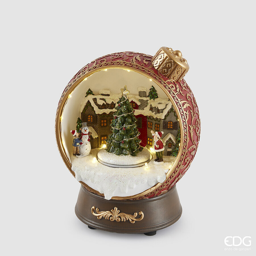 EDG - DIORAMA PALLA XMAS H.22.5 L.16.5 L.18.5
MUSICA+MOV.+LED