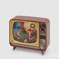 EDG Diorama Televisore con Musica, Movimento e LED, H17 × L21 × P12