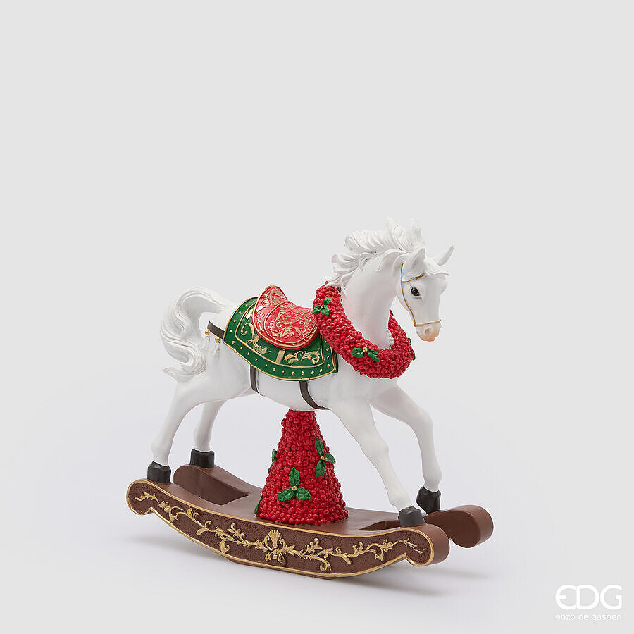 EDG - DECORO CAVALLO A DONDOLO H.30,5 L.32,5 L.9