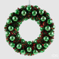 EDG - DECORO CORONA CON PALLE DA APPENDERE H.
6.5 D.32