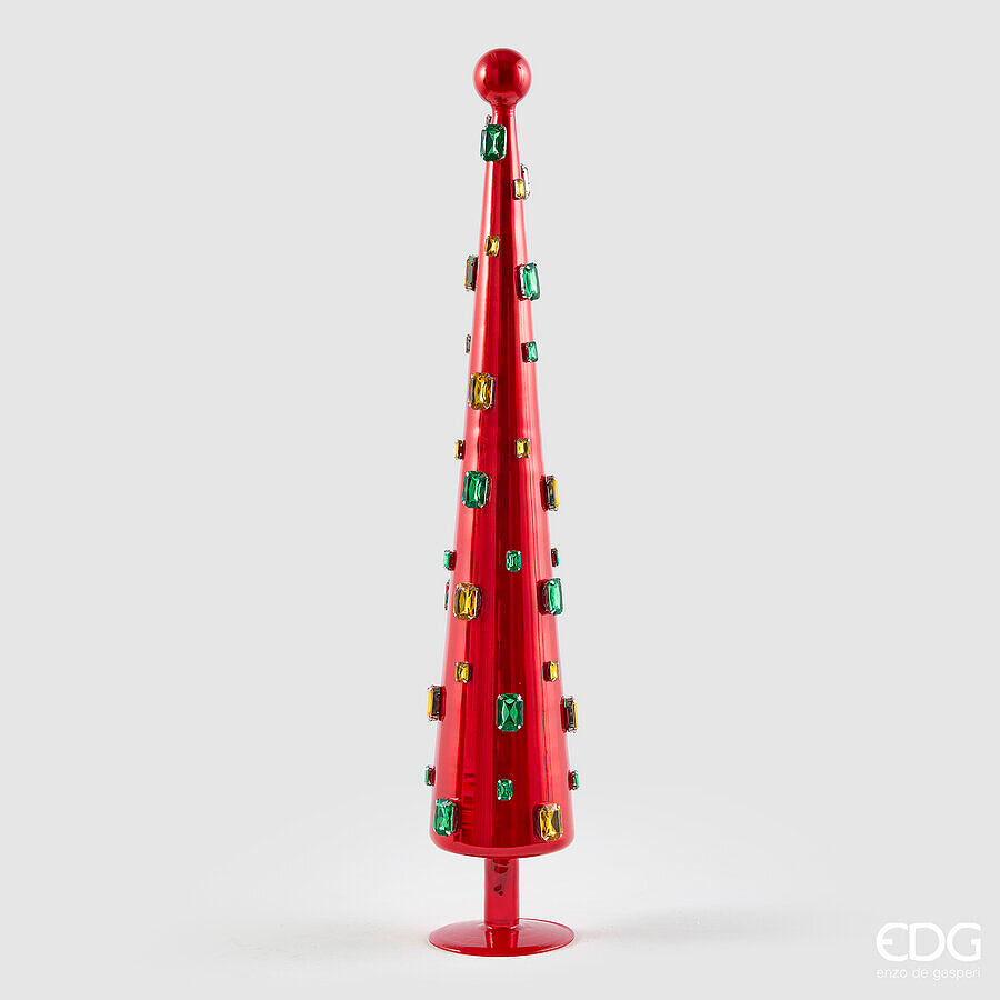 EDG - DECORO SUPER GEMME CONO ROSSO  H.61