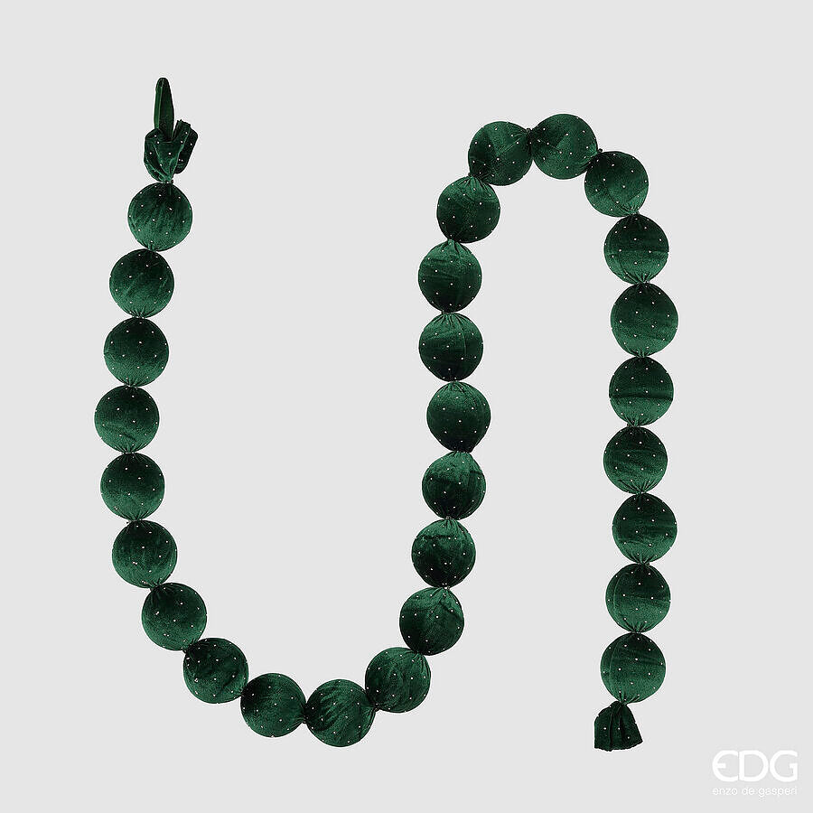 EDG Festone Decorativo con 28 Palle, L180 × D6 cm