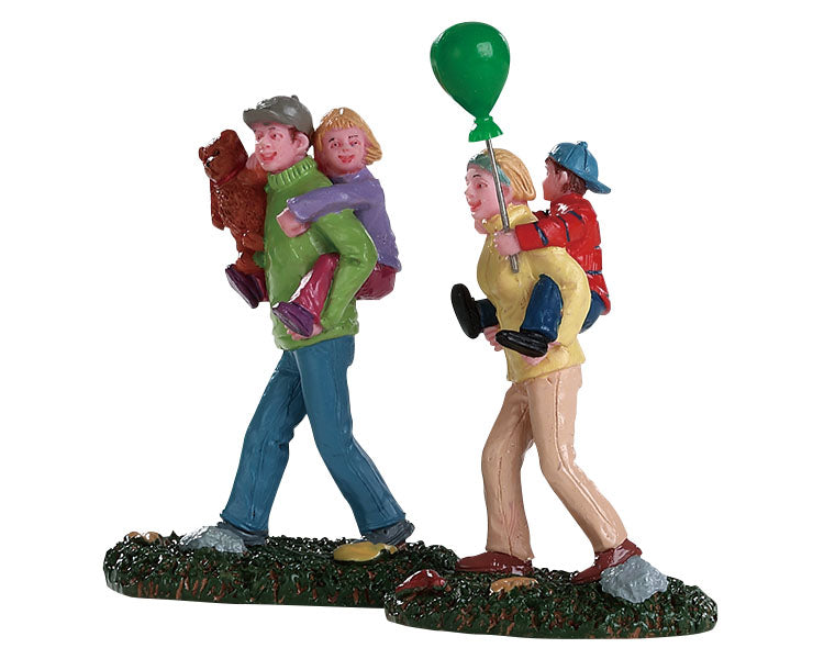COMING HOME FROM THE FAIR, SET OF 2 82582-AA