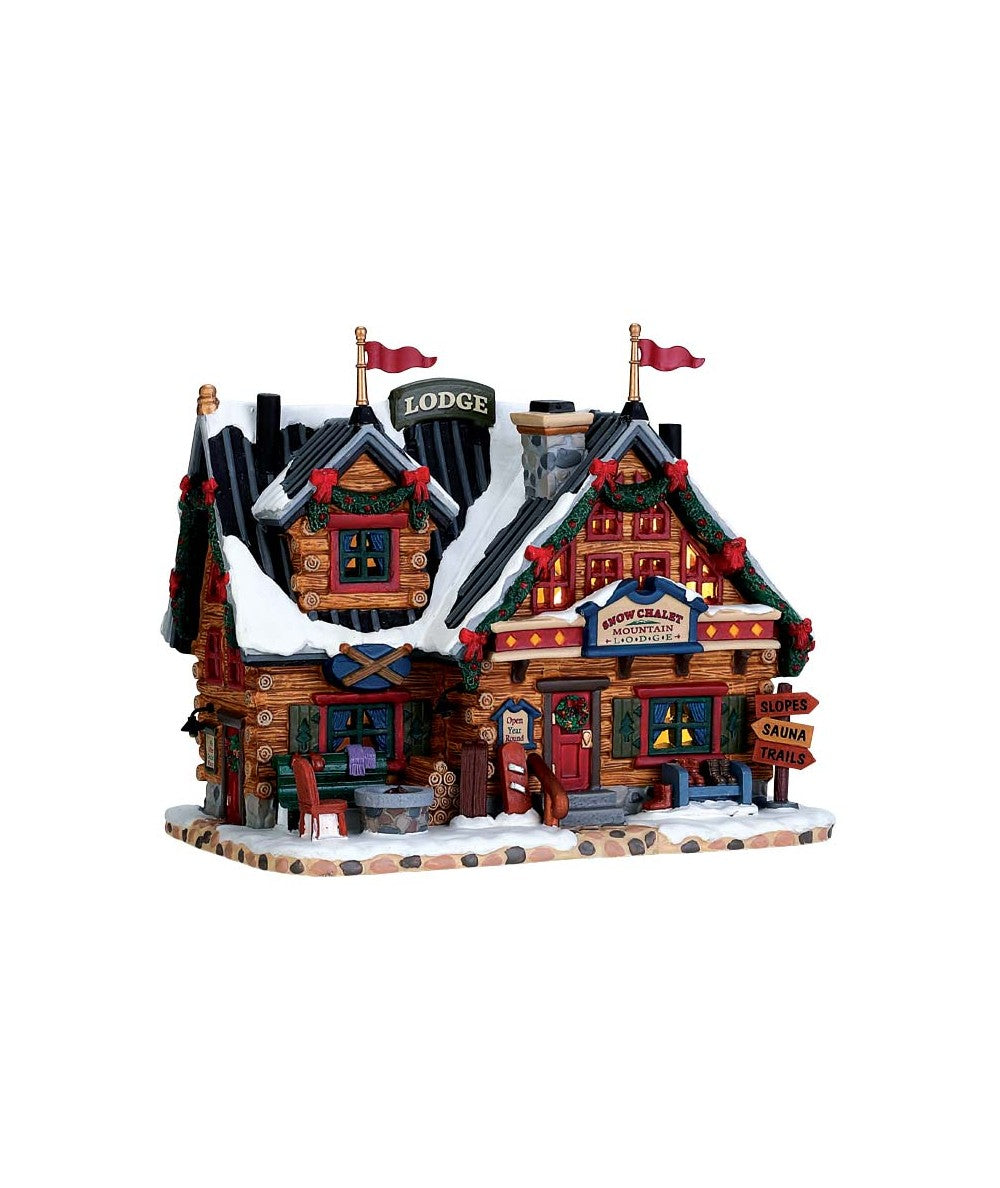 APRES-SKI LODGE (LB) WITH LED BULB, B/O (4.5V) 75201-LB