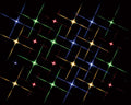 SUPER BRIGHT MULTI COLOR LIGHT STRING, COUNT OF 24, B/O (4.5V) 84382-SQ