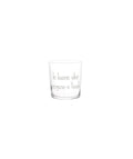 SET 6 BICCHIERI 35CL LE BUONE IDEE VENGONO A TAVOLA