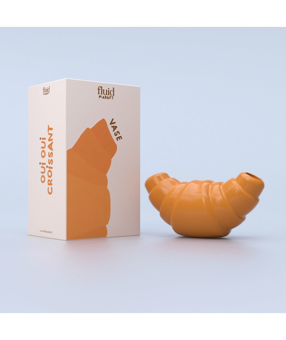 Vase Ceramica Croissant25 cm (altezza) * 10 cm (lunghezza) * 11 cm (larghezza)