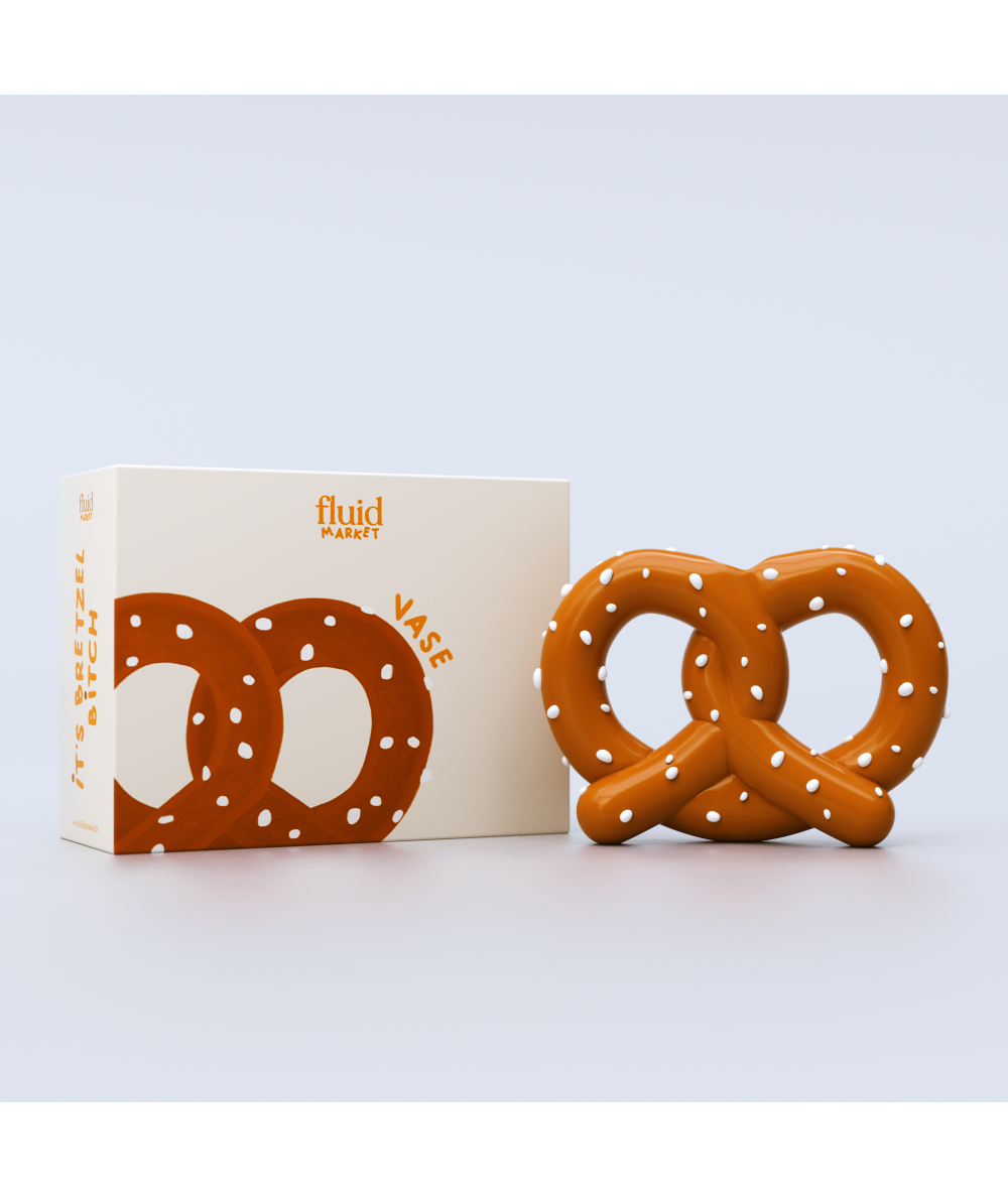 Vase Ceramica Pretzel16 cm (altezza) * 22 cm (lunghezza) * 6 cm (larghezza)
